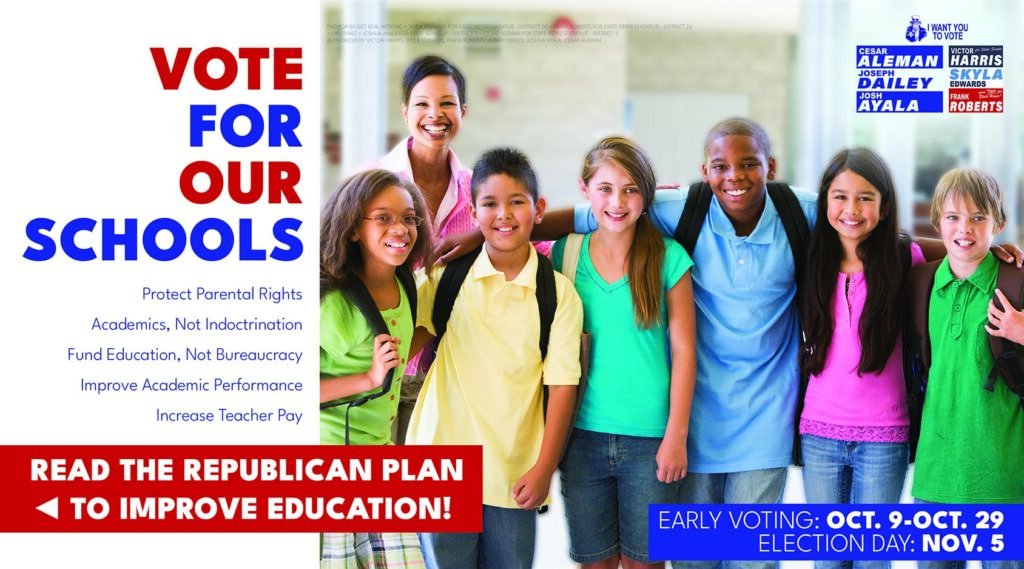 Vote For Our Schools! Vote Aleman - Dailey - Ayala for Arizona!